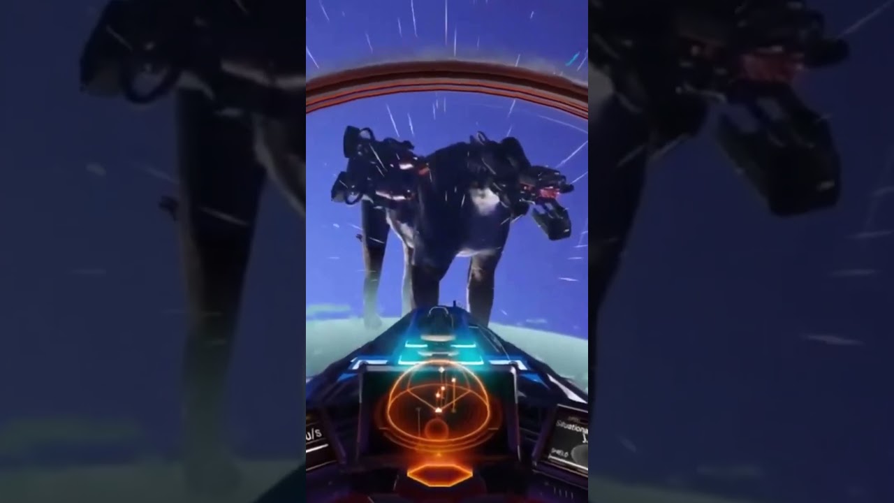 CAT BIGGER THAN PLANET No Man's Sky #shortsfeed #shorts #short #shortsvideo #nomanssky  #cats