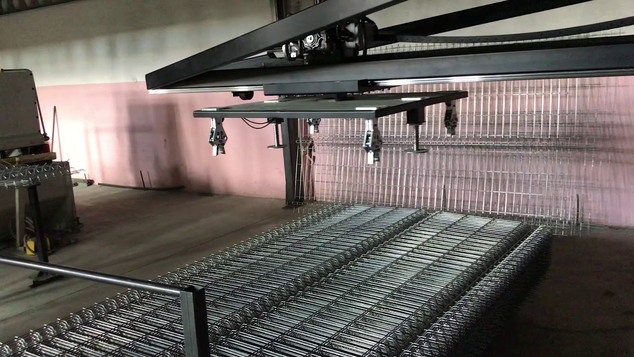 Tam Otomatik Panel Punta Makinası Automatic wire mesh welding لحام اللوحات الشبكية فول اوتوماتيك