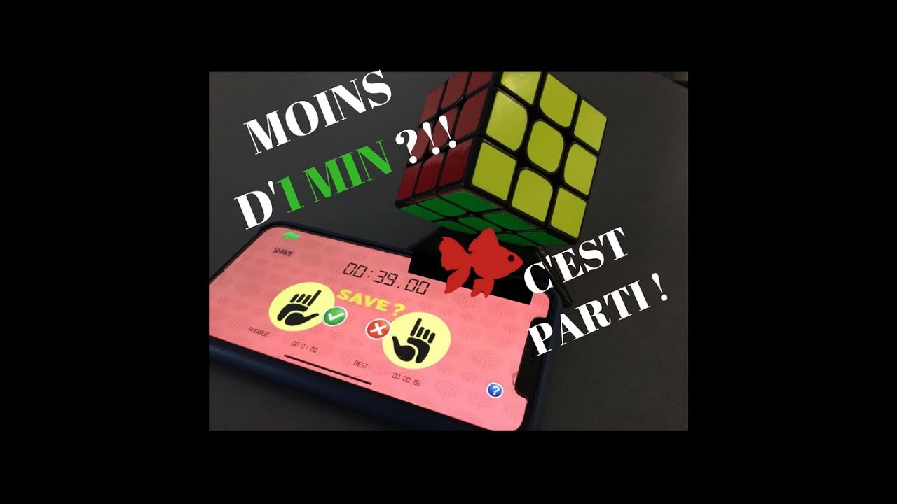 Résoudre un Rubik's Cube facilement en moins d'1 minute, c'est possible - Améliorer sa mémoire