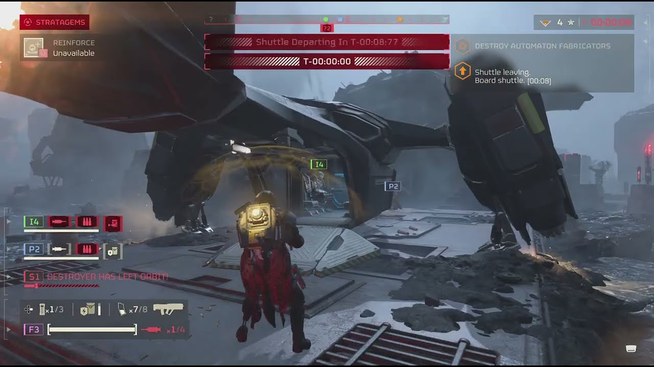 HELLDIVERS 2_Trying to gain a foothold in Transendence