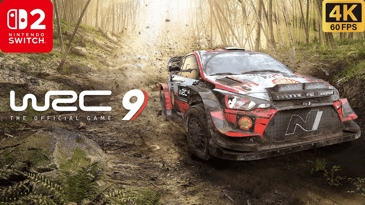 Wrc 9 Gameplay on Nintendo Switch 2 - 4K Walkthrough (No Commentary)