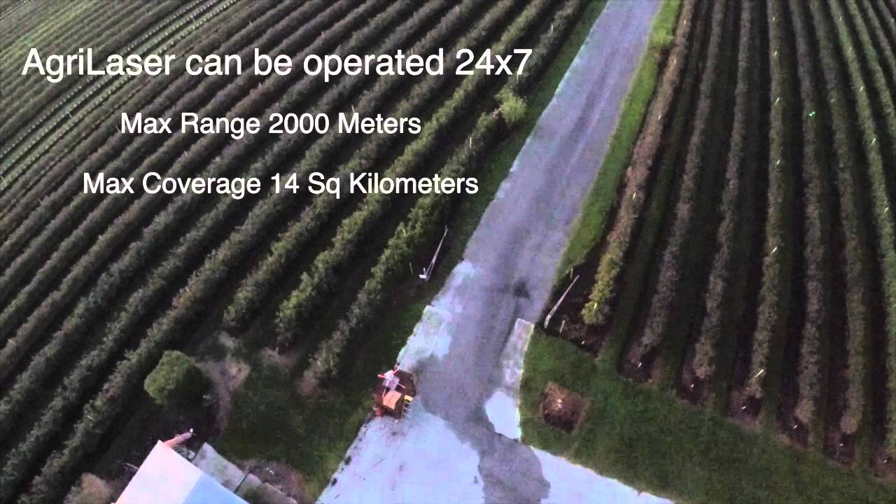 Bird Control US - AgriLaser Test