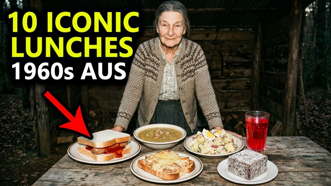 10 Iconic Australian Lunches from the 1960s... You'll Never See Them Again....