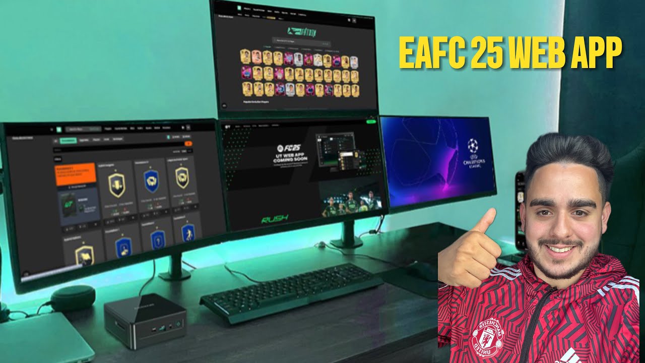 FC25 WEB APP IS FINALLY HERE! EAFC25 ! 😎⚽