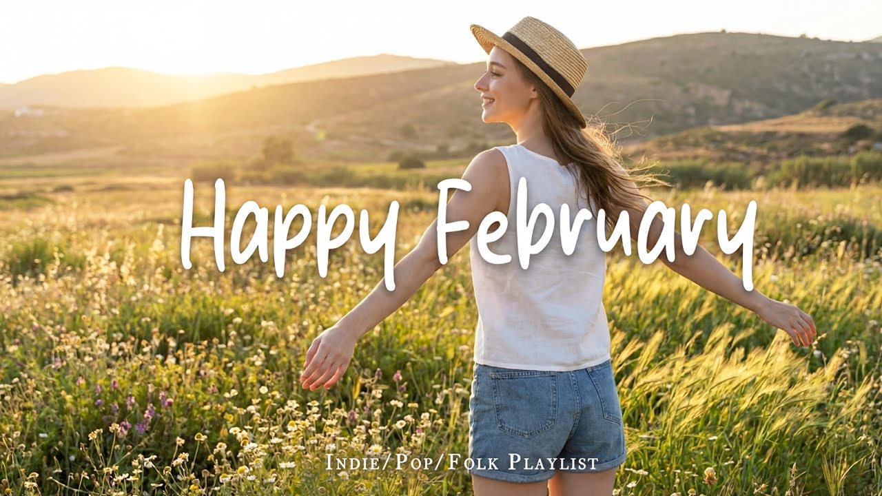 Happy February ✨Happy Music to Start Your Day | Best Indie/Pop/Folk/Acoustic Playlist