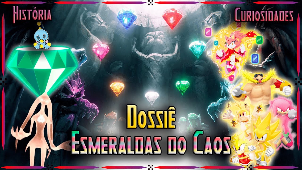 Dossiê: Esmeraldas do Caos - Os artefatos mais ROUBADOS da série Sonic
