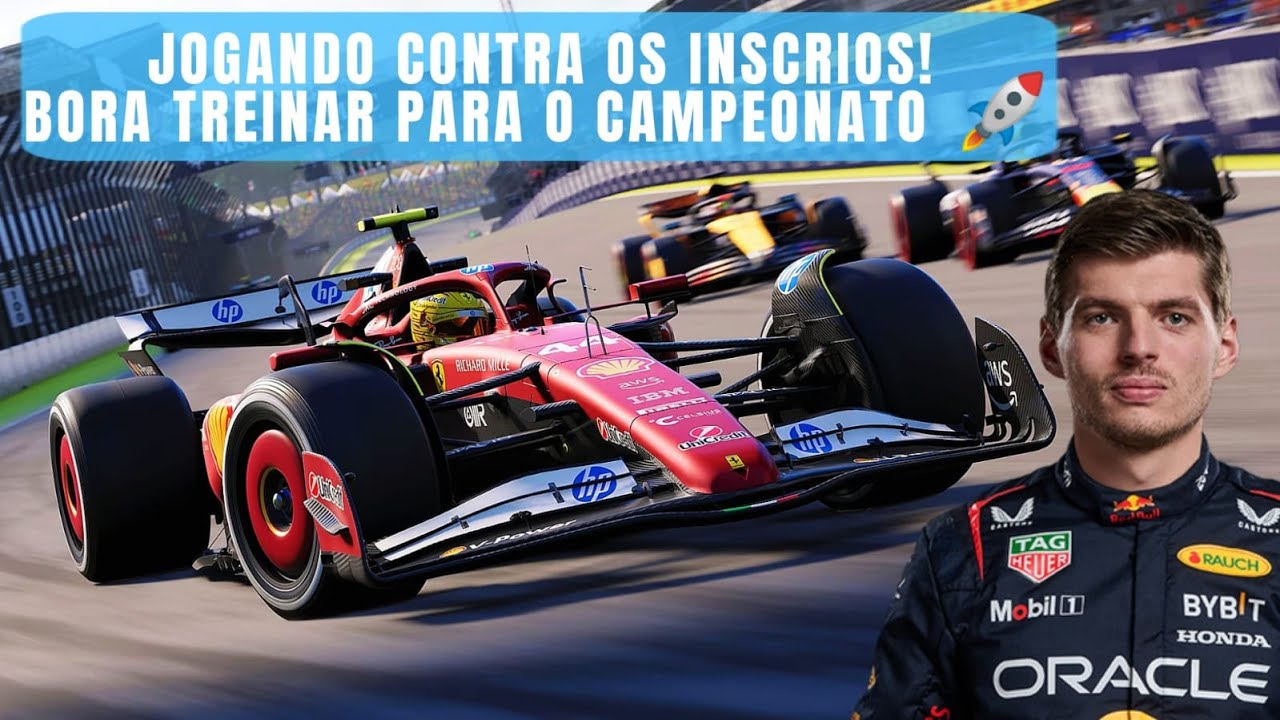 FORMULA 1 2025 - LOBBY COM OS INSCRITOS!! (G29 RMS V2)