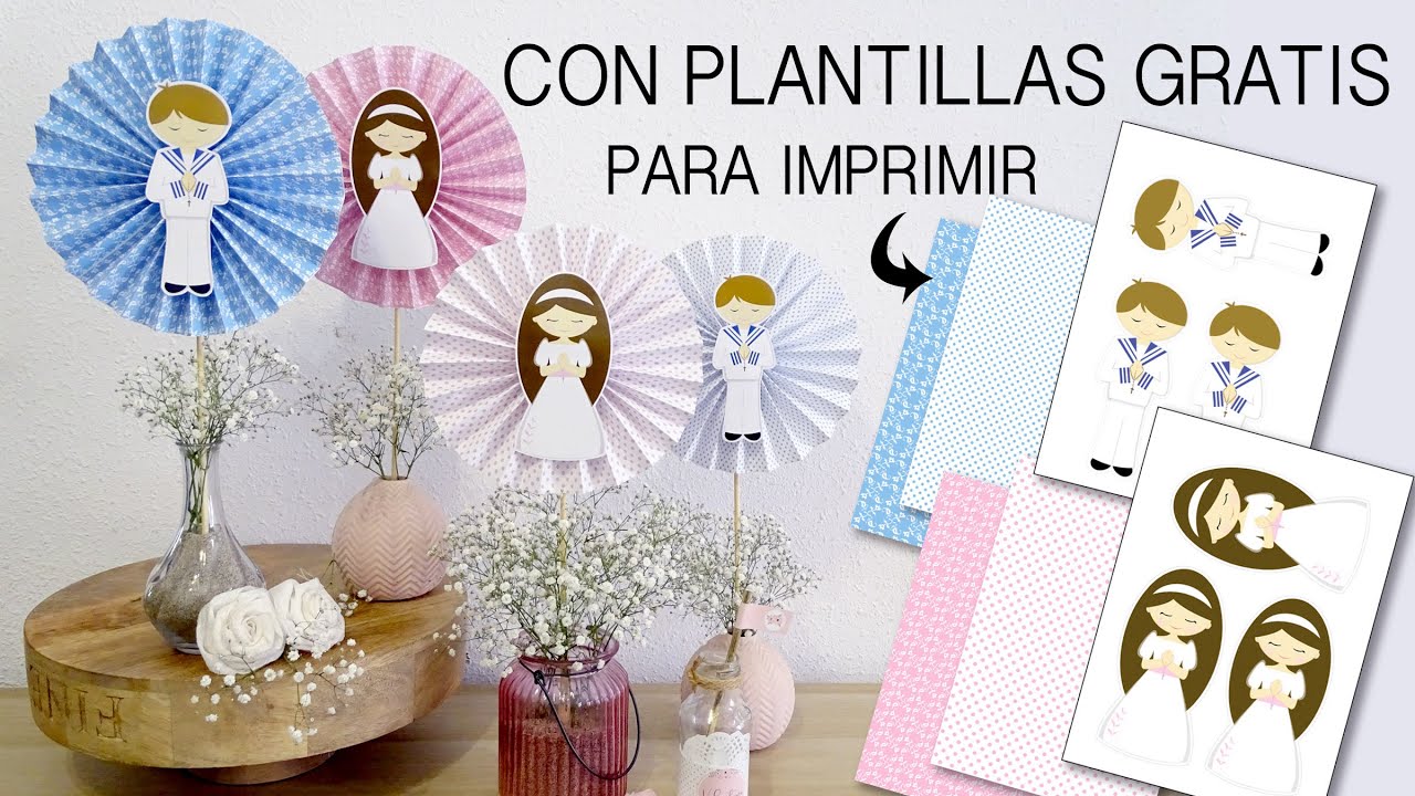 Centros de Mesa Primera Comunión