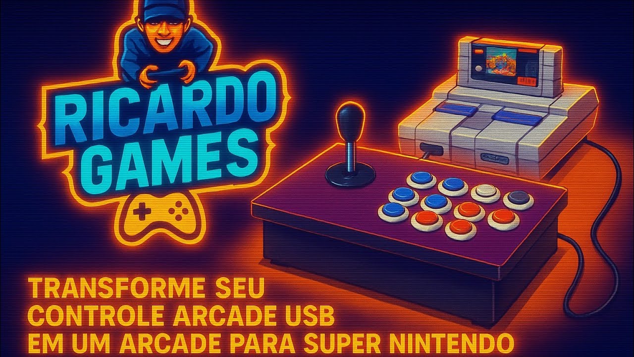 Faça seu Arcade funcionar no super Nintendo 