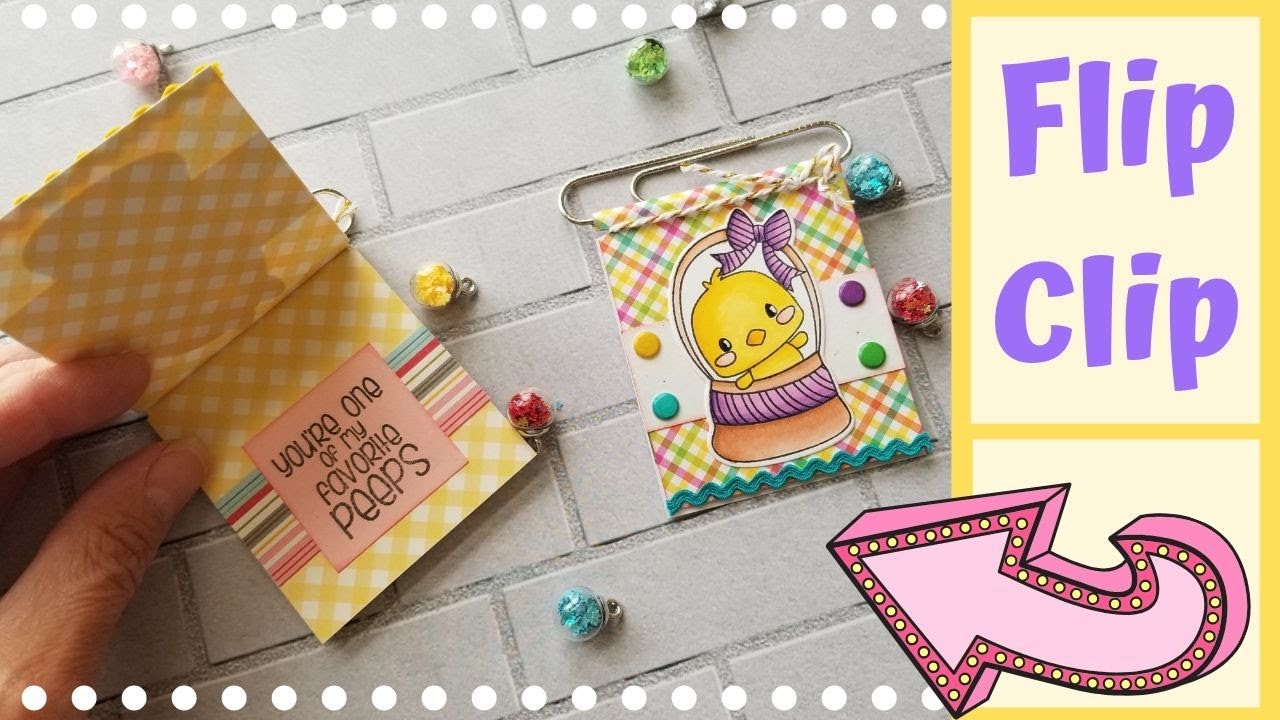 FlipClip:  Flip-open Paper Clip Art