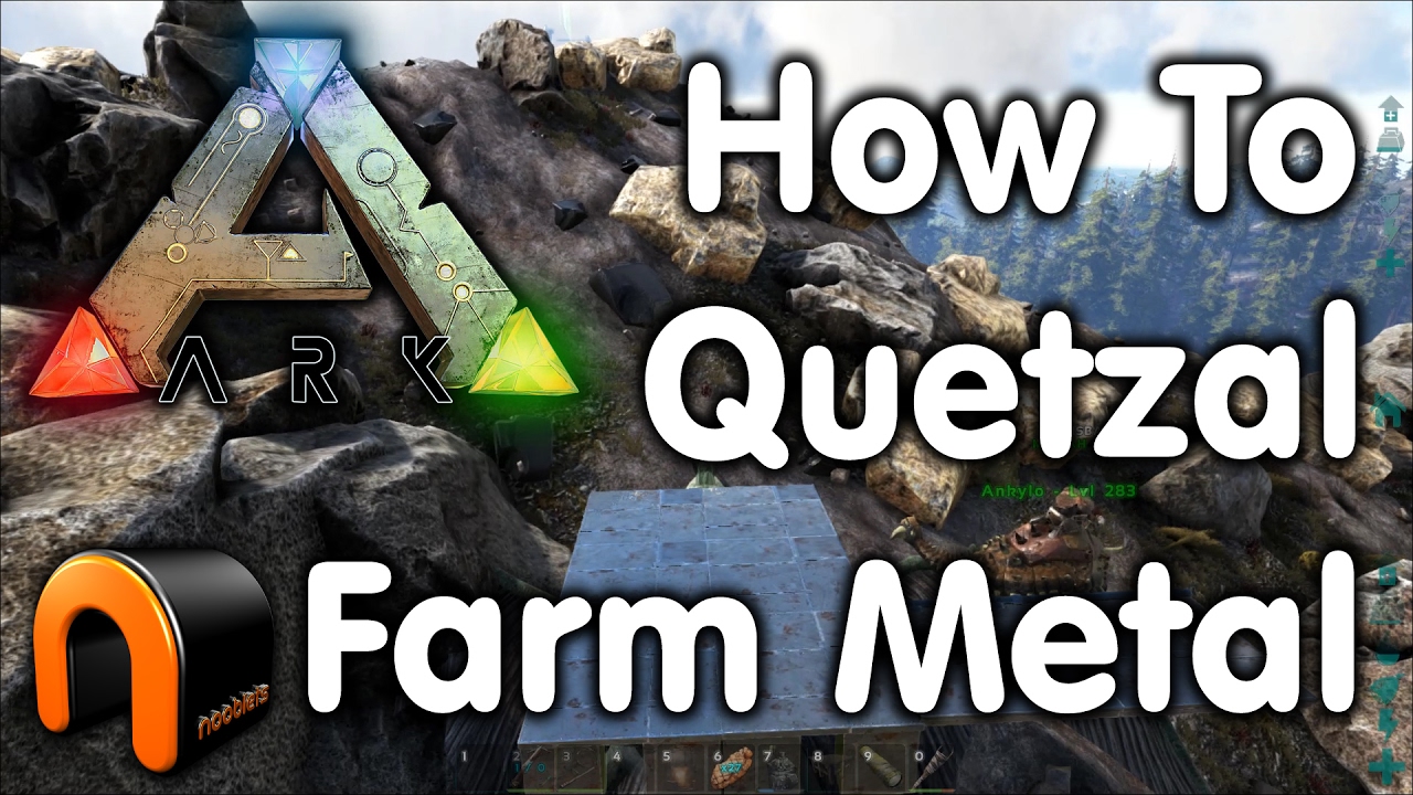 ARK: How To Quetzal Farm Metal