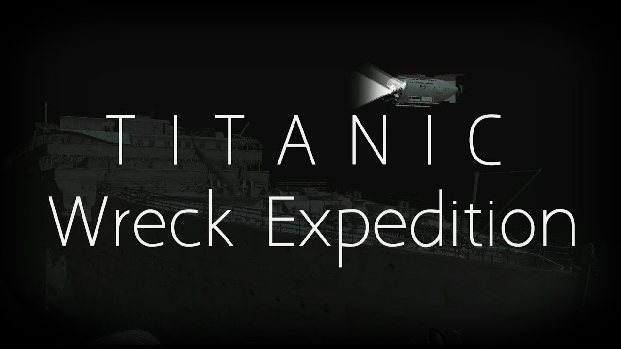 TITANIC. Wreck Expedition in Vehicle Simulator.