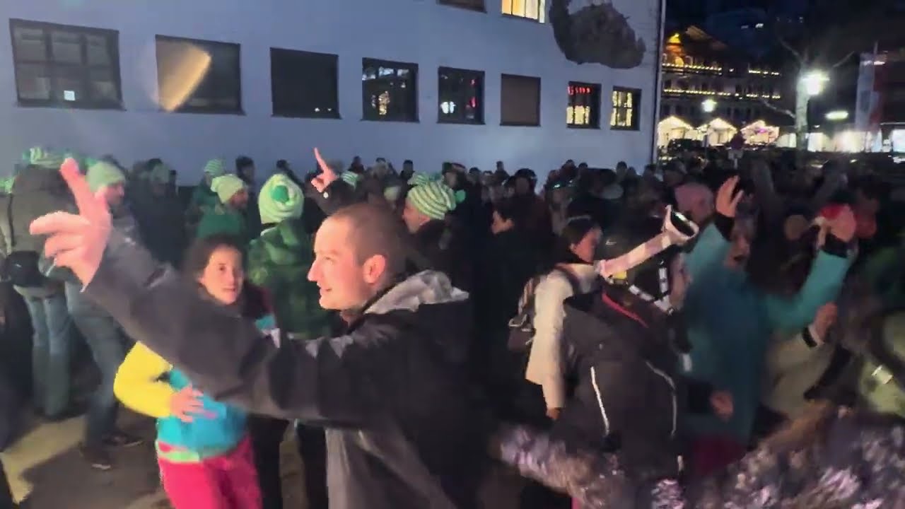 Alpenstarkstrom, Video 23, in Riezlern im Jan. 2026, Schneemanntreff mit Alpenstarkstrom