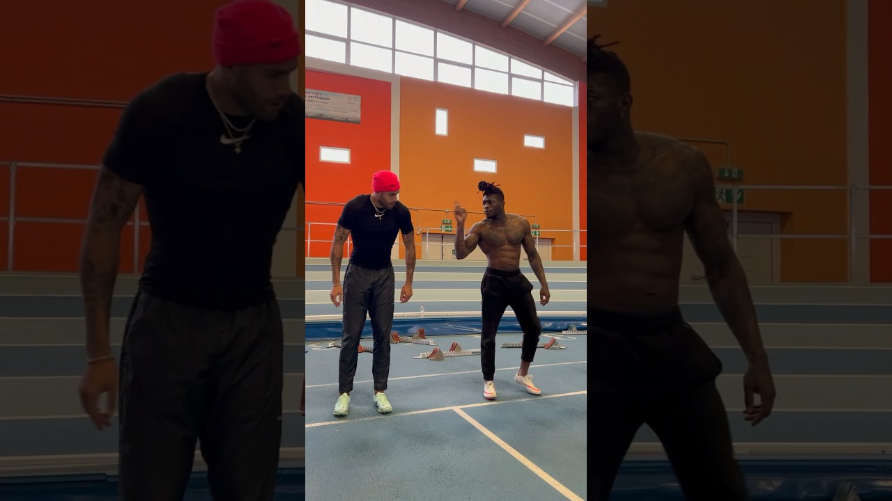 Ho sfidato l&rsquo;uomo pi&ugrave; veloce al mondo Marcel Jacobs