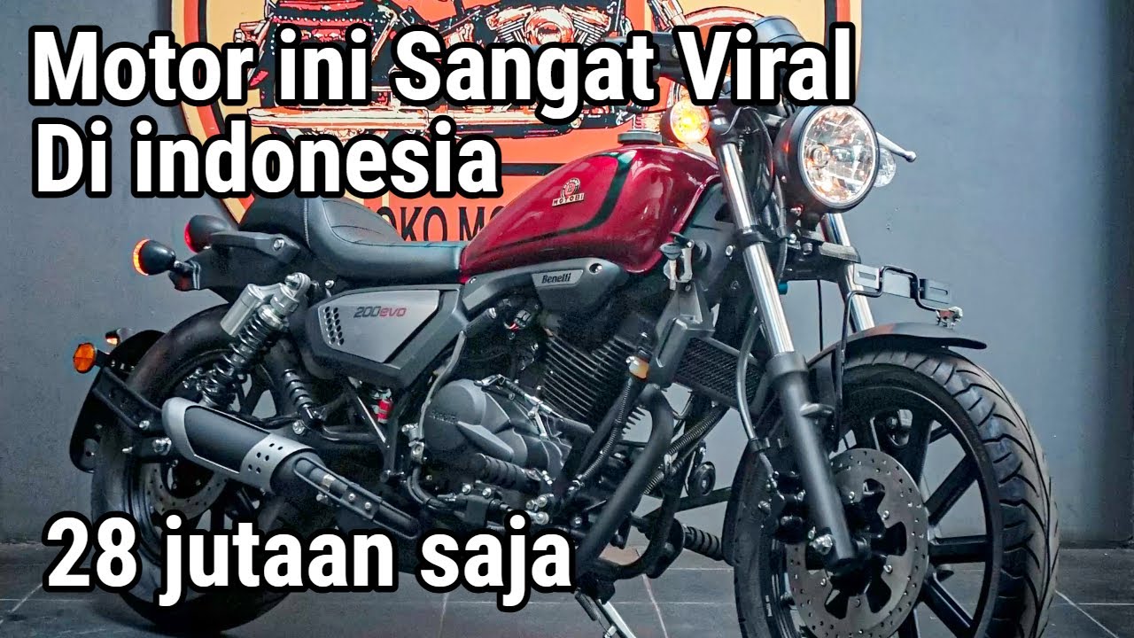 28 jutaan saja Motor ini Pernah sangat Viral di indonesia !! benelli Motobi 200 Evo