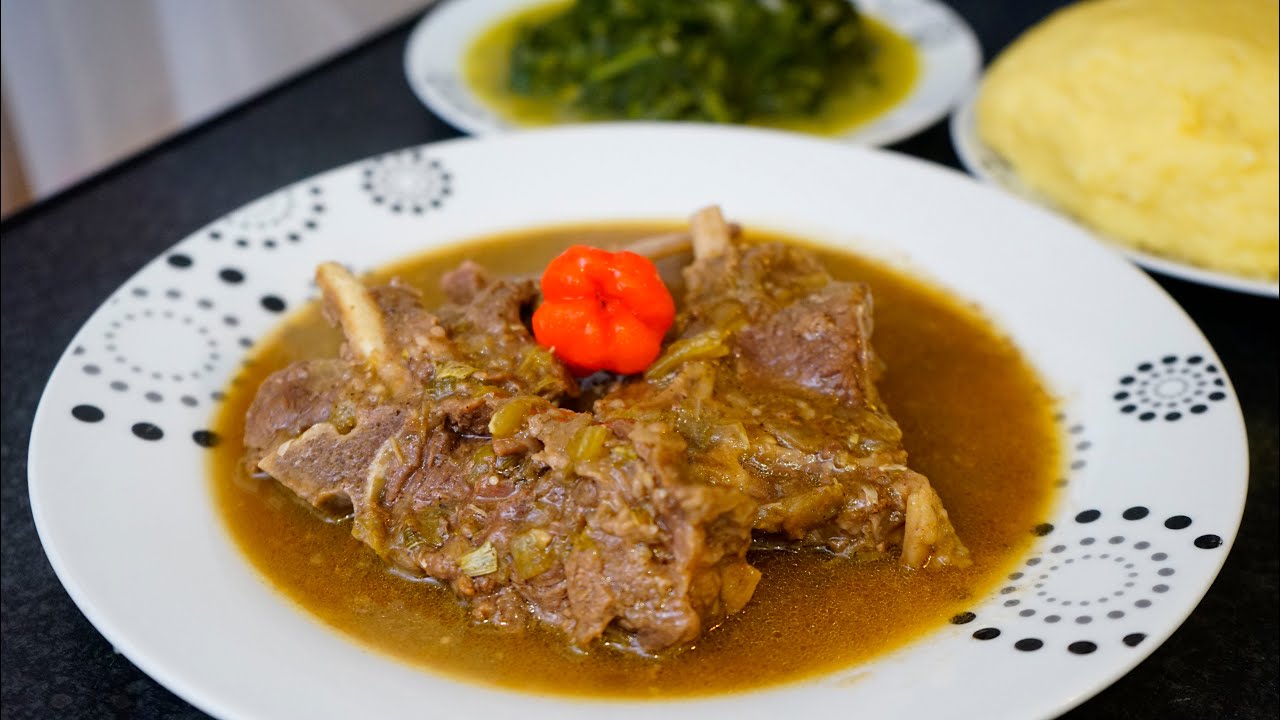Recette Bouillon De Chèvre Sans Tomate |  Ntaba Ya Soup