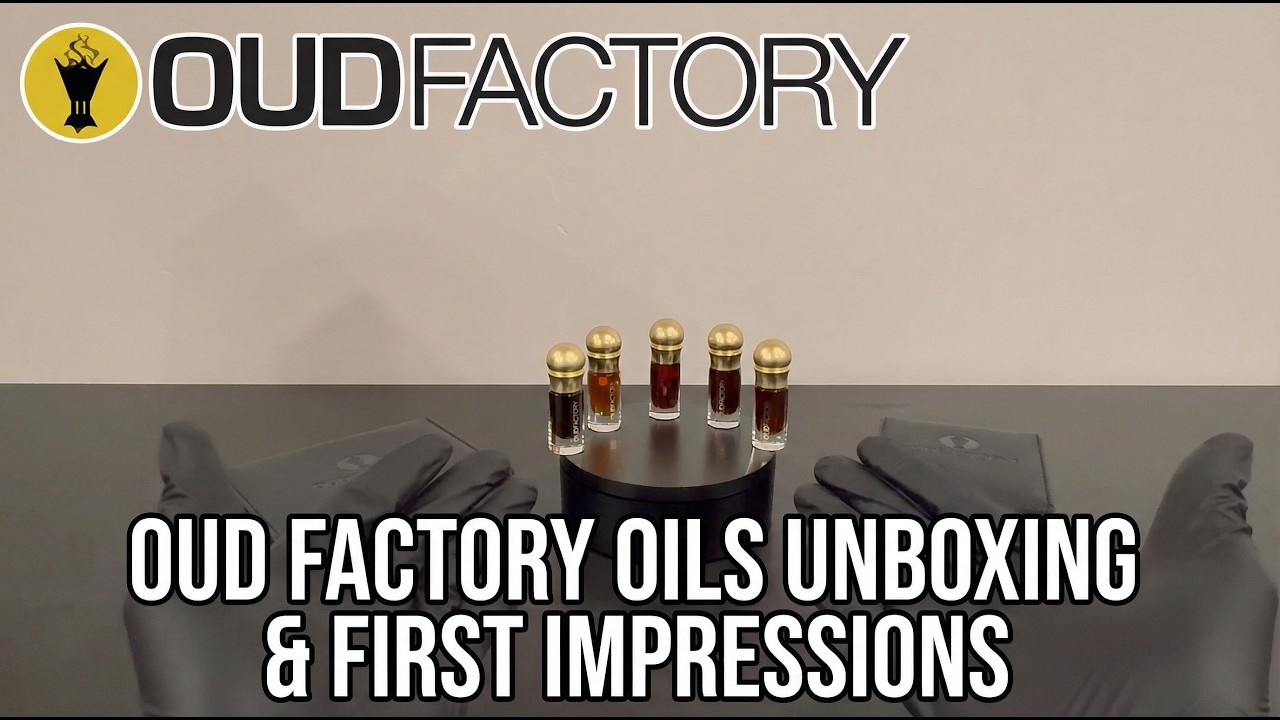 Распаковка и первые впечатления от эфирных масел Oud Factory Oils