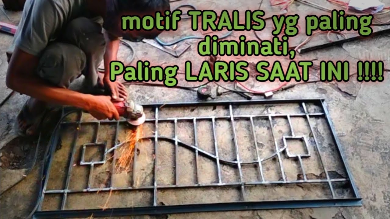 Tutorial pembuatan tralis jendela paling laris di tahun 2022/model tralis minimalis terbaru