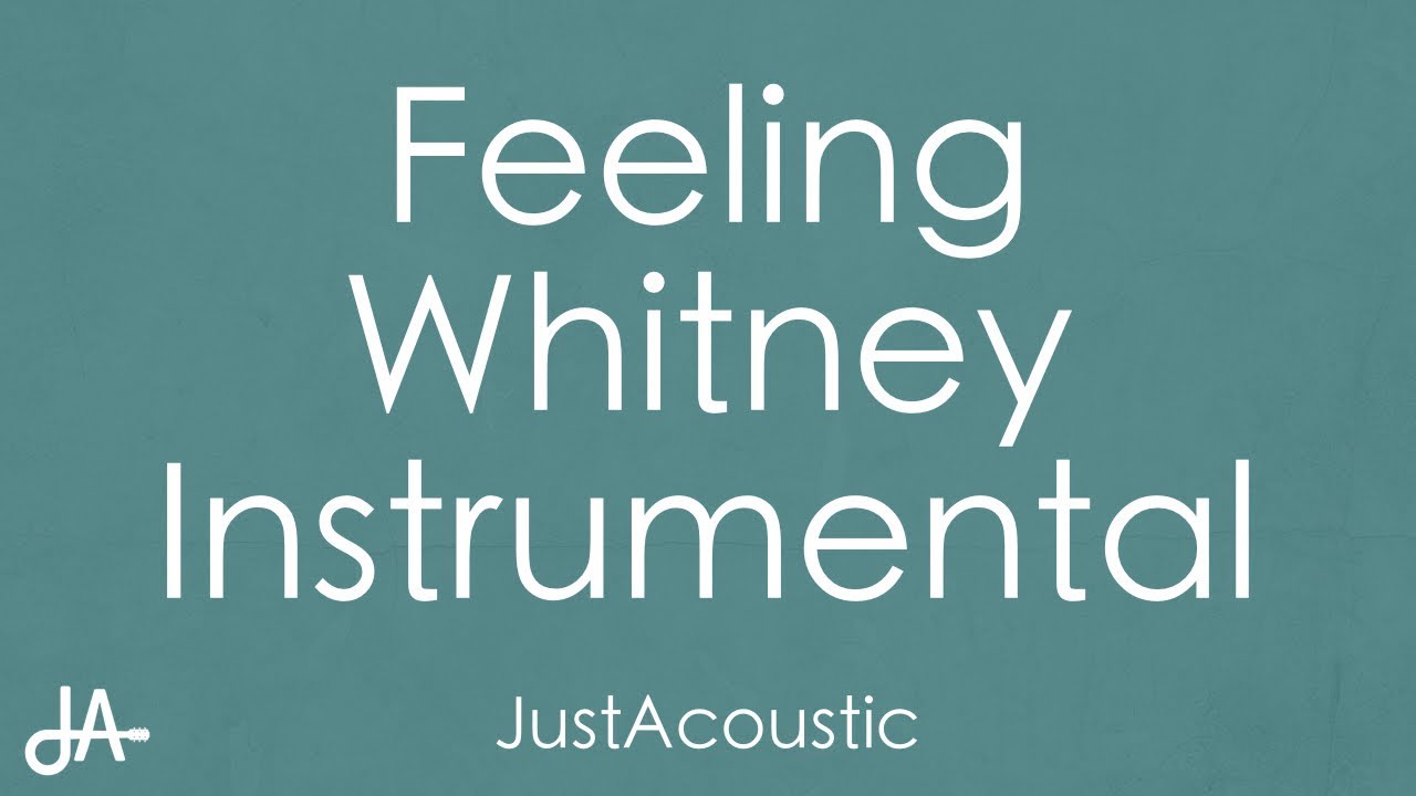 Feeling Whitney - Post Malone (Acoustic Instrumental)