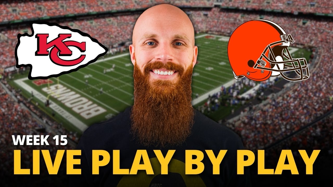 Chiefs vs Browns LIVE play by play reaction! | Week 15