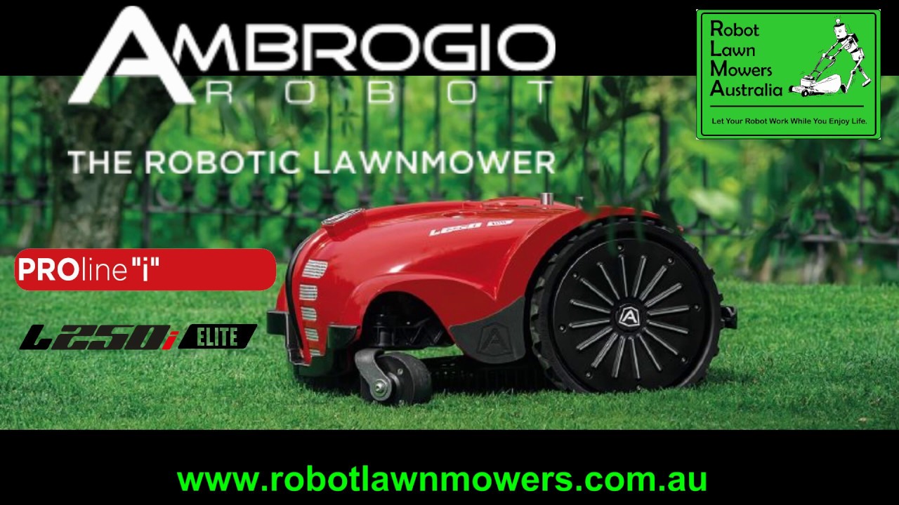 Robot Lawn Mowers Australia - Ambrogio L250i 2019