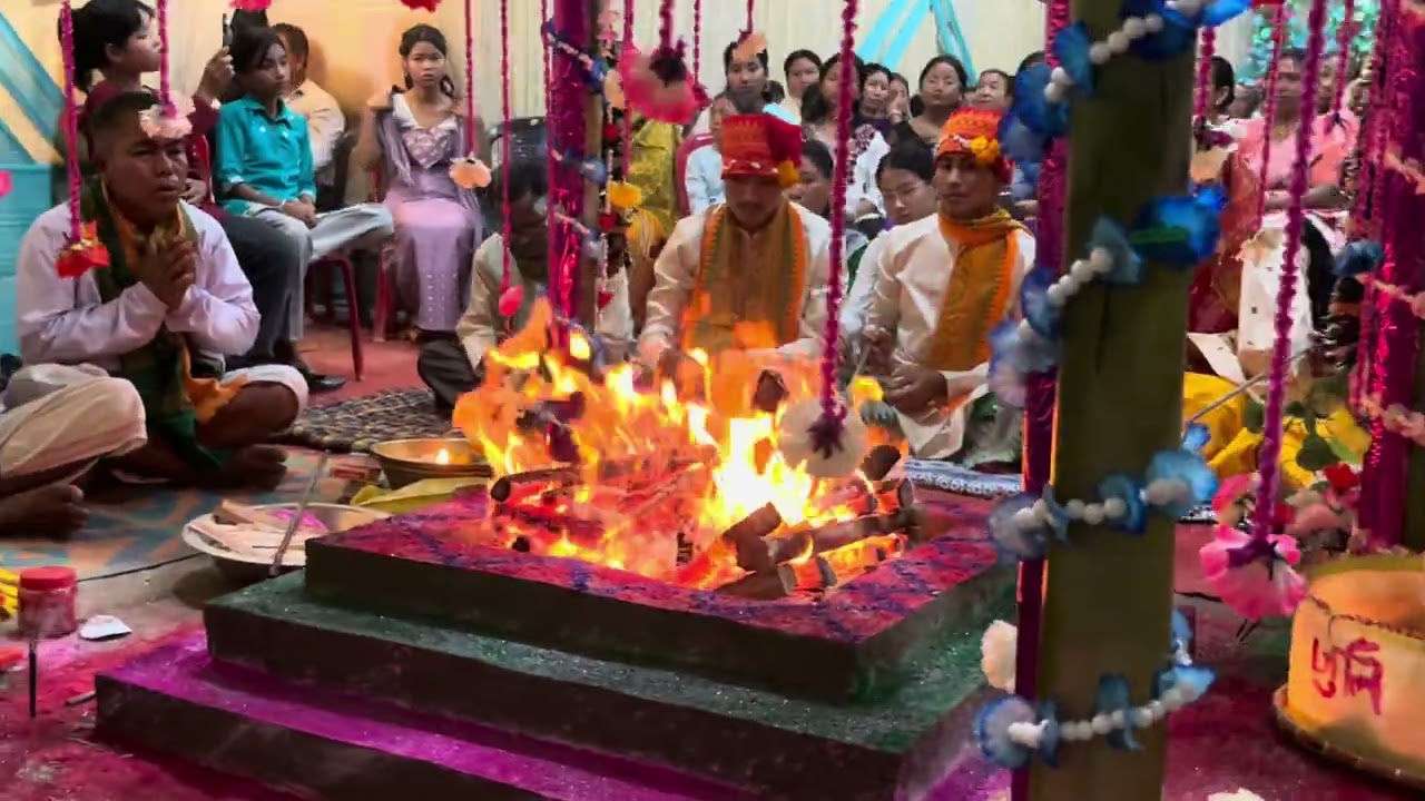 My cousin sister’s wedding Rituals 