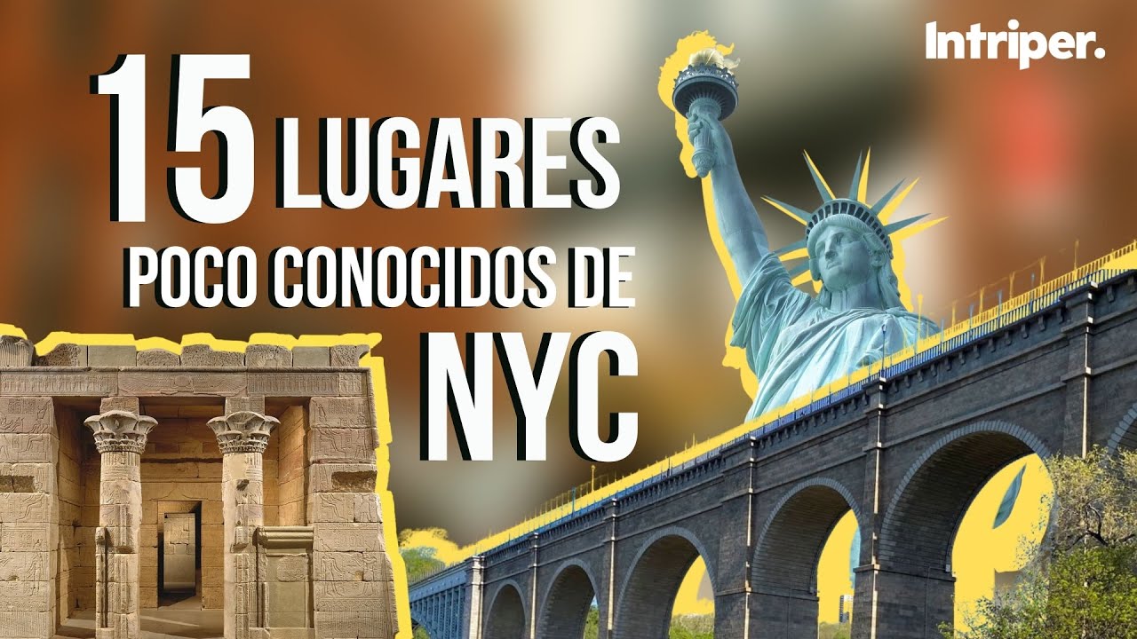 🙄📌 15 lugares POCO CONOCIDOS de NEW YORK (y muy CURIOSOS)