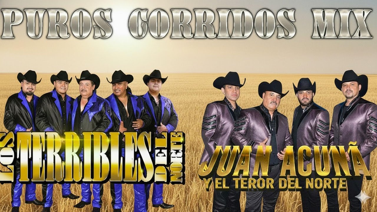 Los Terribles Del Norte VS Juan Acuña y El Terror Del Norte - Puros Corridos Mix 2025