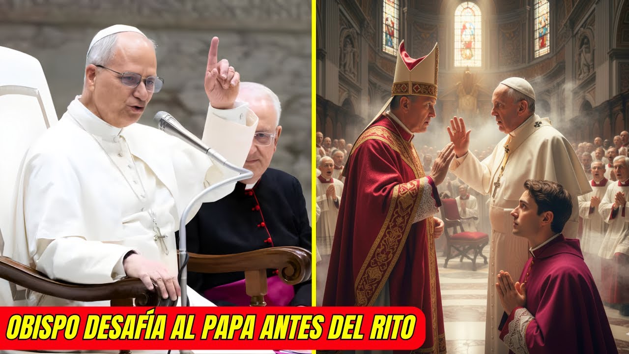 🚨URGENTE🚨 Un obispo DETIENE una ordenación aprobada por Roma y sacude al Vaticano