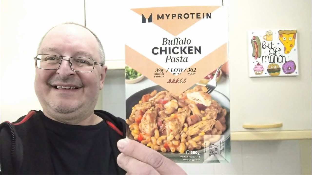 *NEW* MyProtein Buffalo Chicken Pasta ~ Food Review 