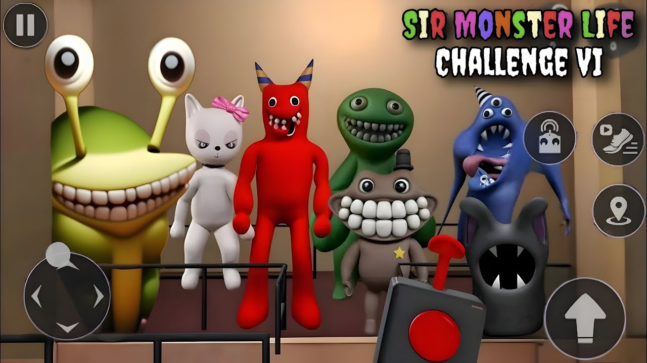 Sir Monster Life Challenge 6 - Gameplay Walkthrough Part 51 - Chapter 1,4 (Android, iOS)