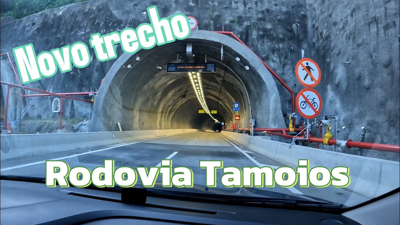 Rodovia dos Tamoios novo trecho Caraguatatuba a São Sebastião.