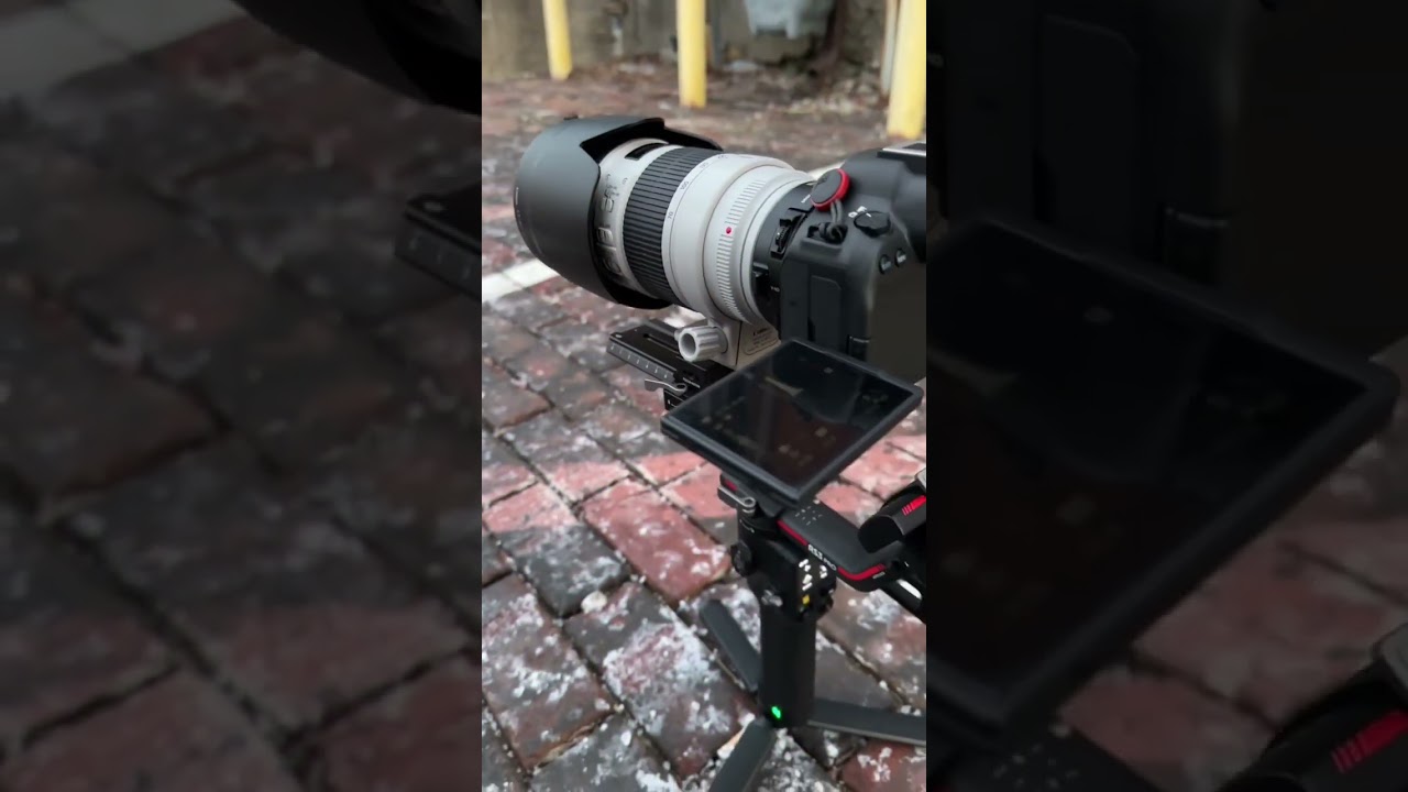 DJI rs3 pro flying canon r6 mk ii +70-200 2.8 mkiii #canon #dji #70200mmf28 #djirs3 #rs3 #rs3pro