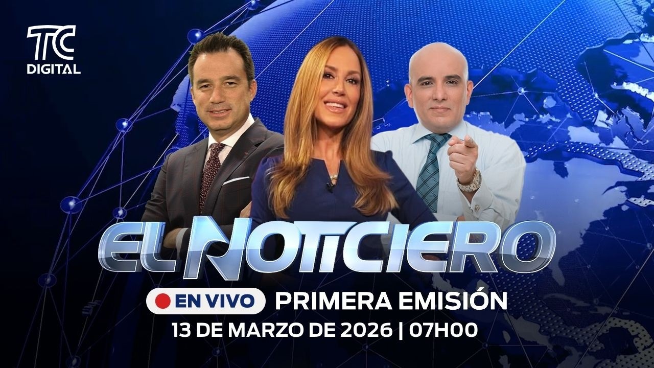 🔴EN VIVO | El Noticiero Primera emisión: 13 de marzo 2026