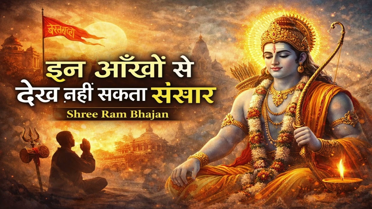 इन आँखों से देख नहीं सकता संसार | Shree Ram Bhajan | hart tach bhajan