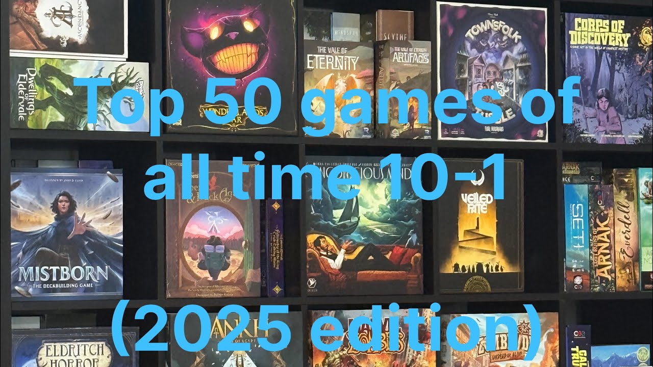 Top 50 games of all time 2025 edition 10-1