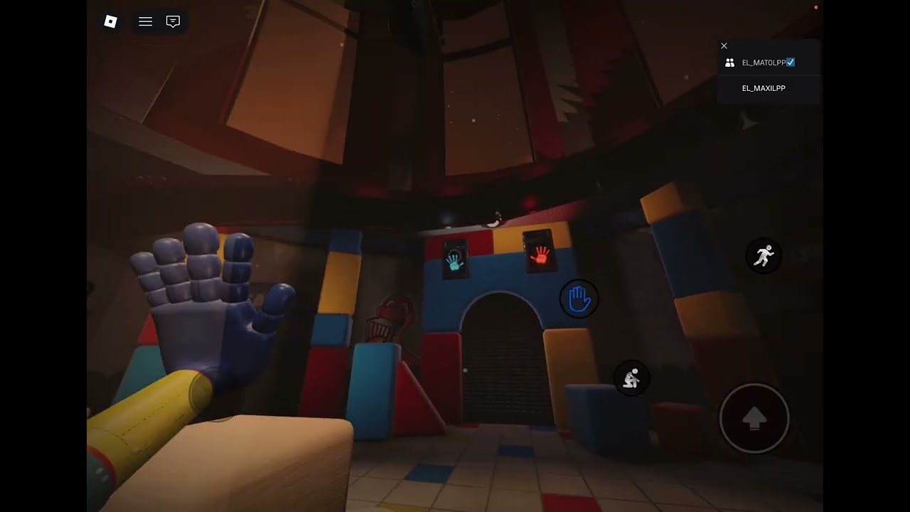 Jugando pop y playtime 1 en Roblox