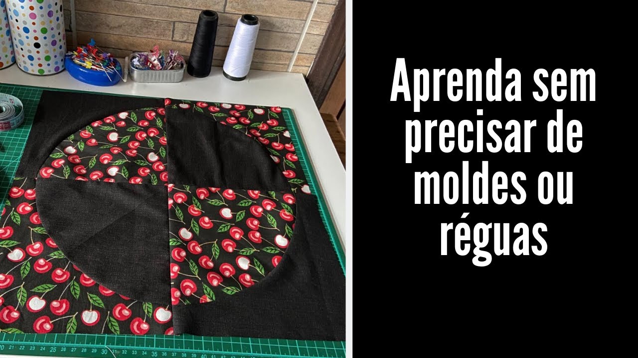 Como fazer Patchwork simples e fácil - Patchwork descomplicado com Bia Abdalla