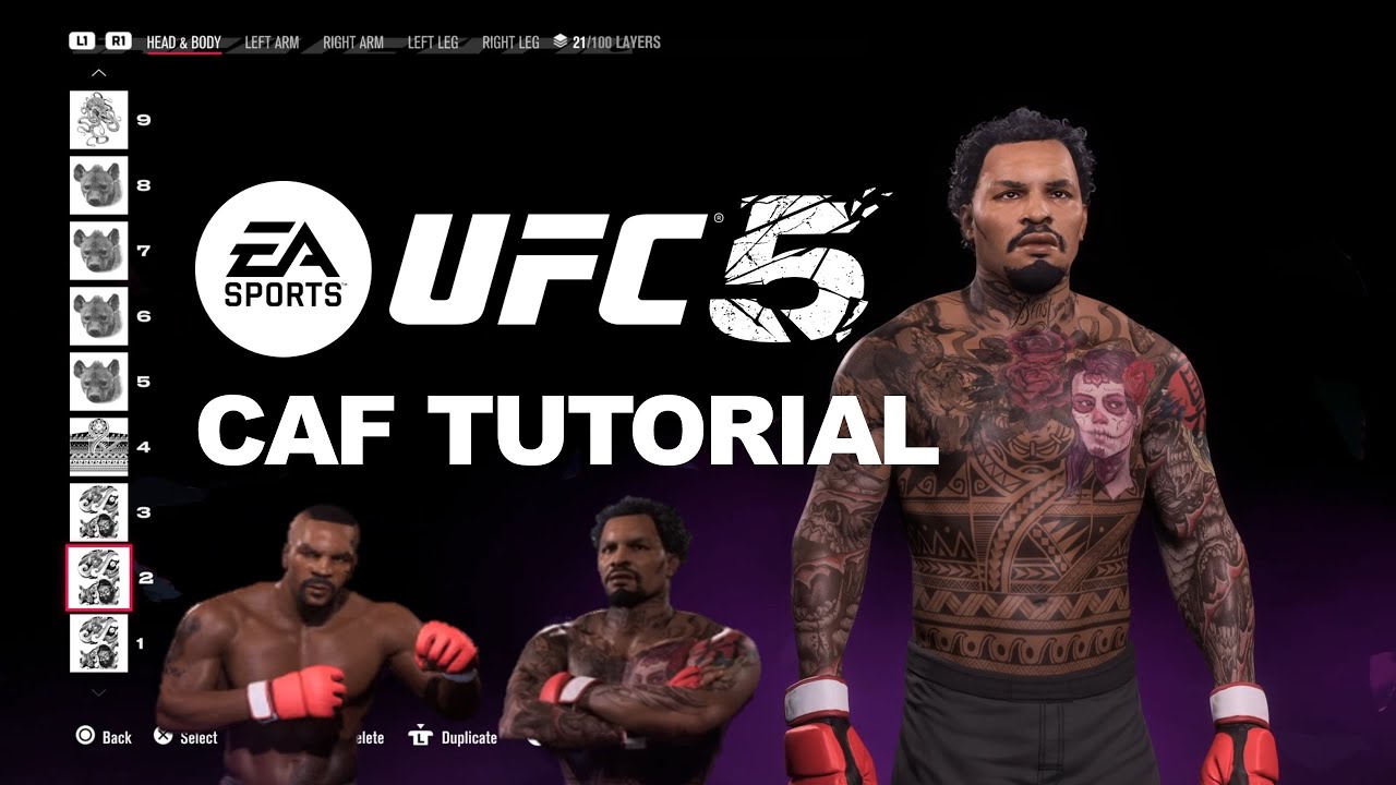 EA UFC 5: полное руководство по созданию бойца