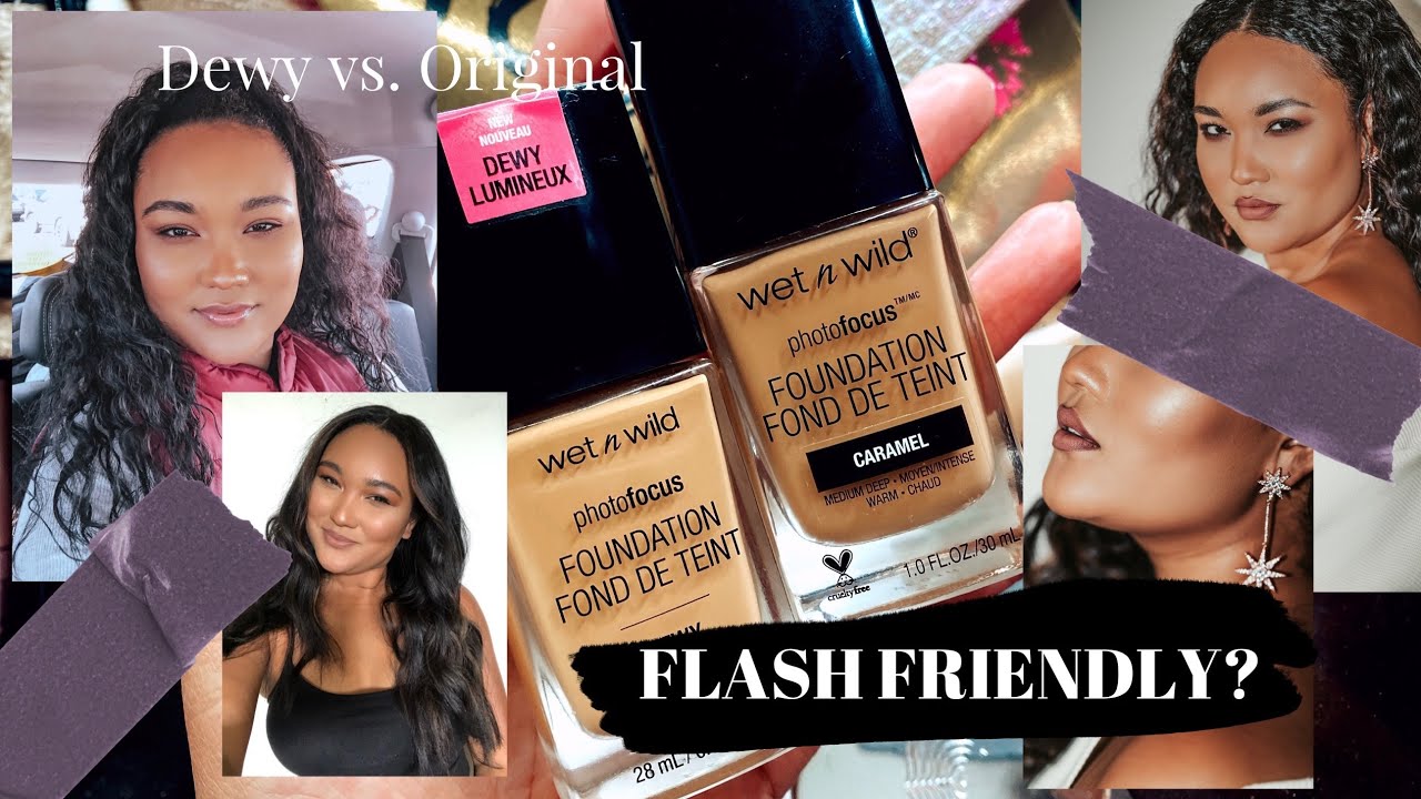 LET'S COMPARE WET N' WILD'S NEW PHOTO-FOCUS DEWY FOUNDATION WITH THE ORIGINAL PHOTO-FOCUS