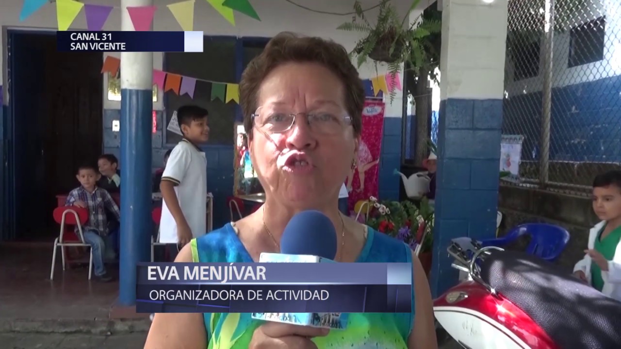 San Vicente: Estudiantes de Centro Escolar Dr. Dario Gonzalez desarrollan feria de logros