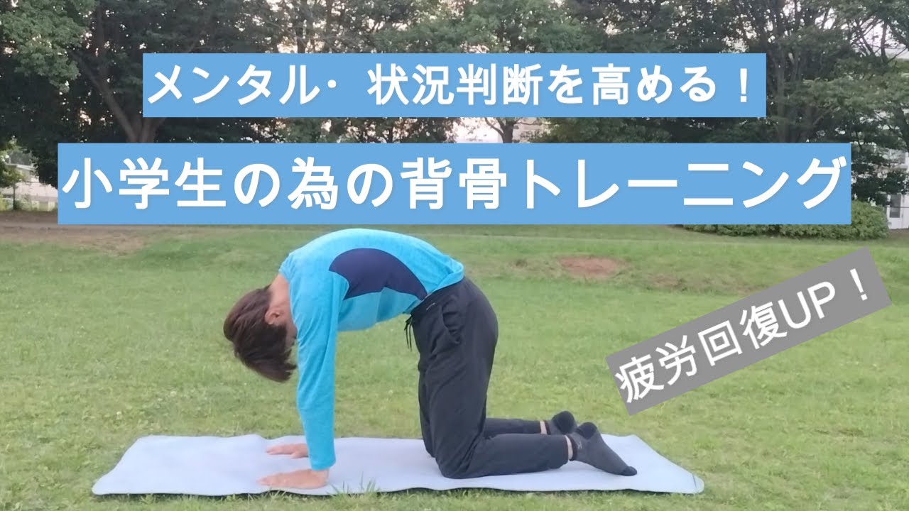 【サッカー選手の背中の使い方】素早い動きは背骨から！
