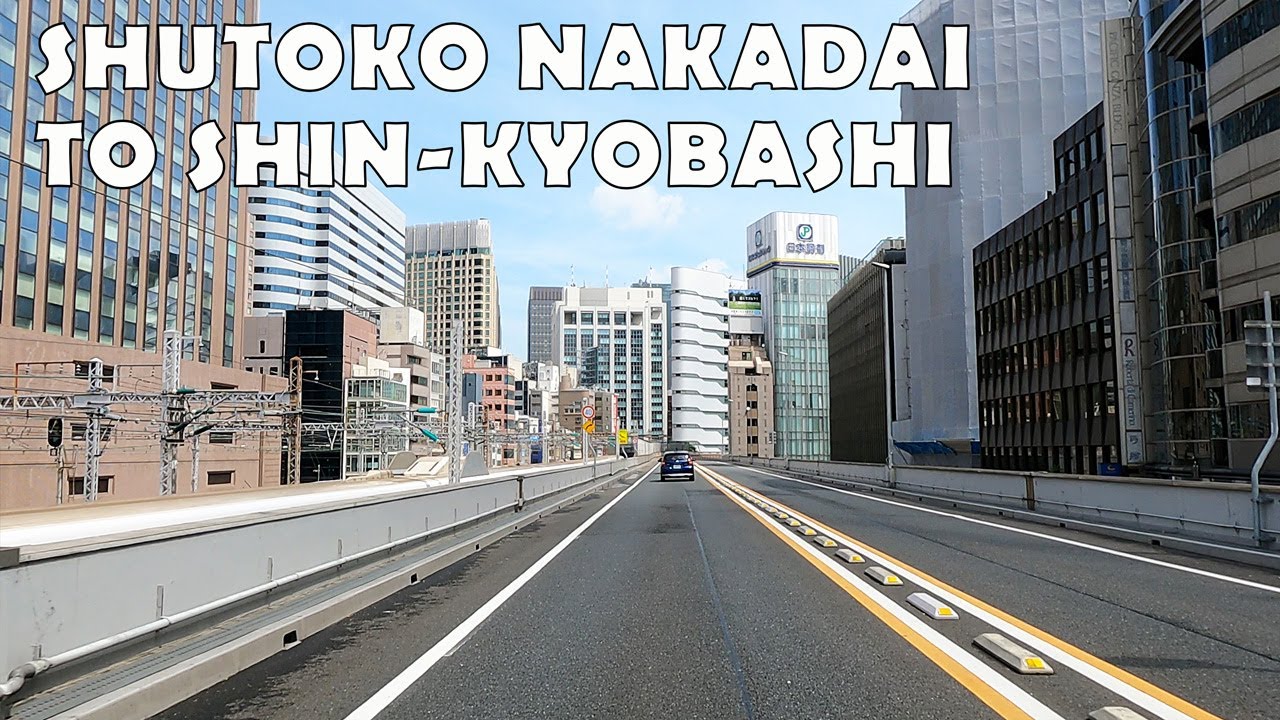 4K Shutoko Japan - Nakadai to Shin-Kyobashi - Tokyo Drive