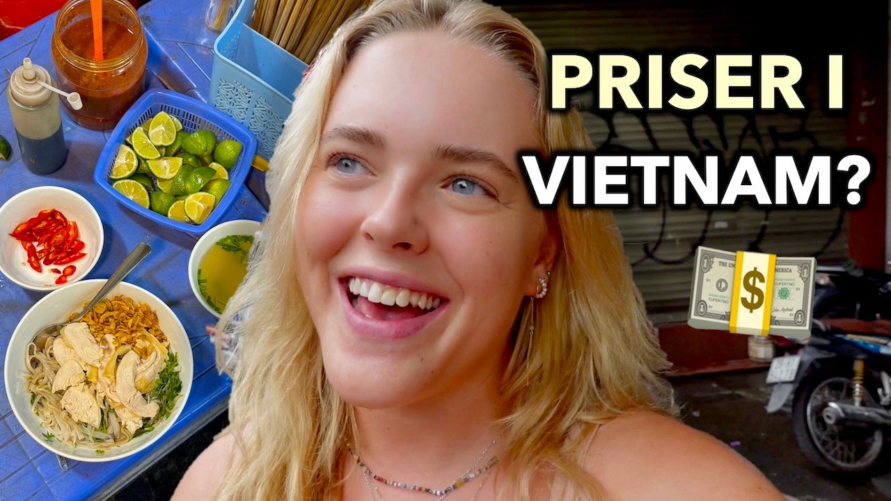 Hvad koster en dag i VIETNAM??💵 - (Backpacker Budget)