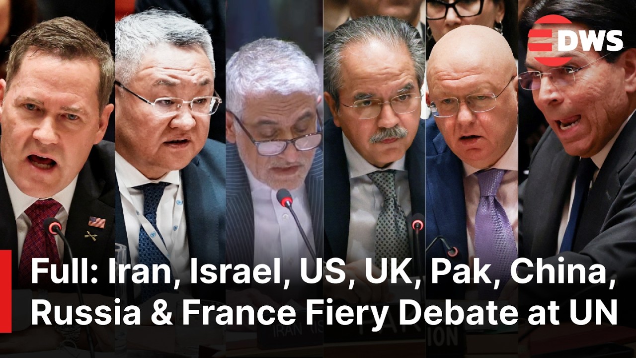 FULL UN CLASH: Iran, Israel, US, UK, Pak,China,Russia & France Fiery Debate Middle East Crisis |AC1E