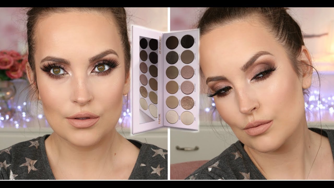 Chat makeup - ZIMNE smoky eyes z paletami PAESE