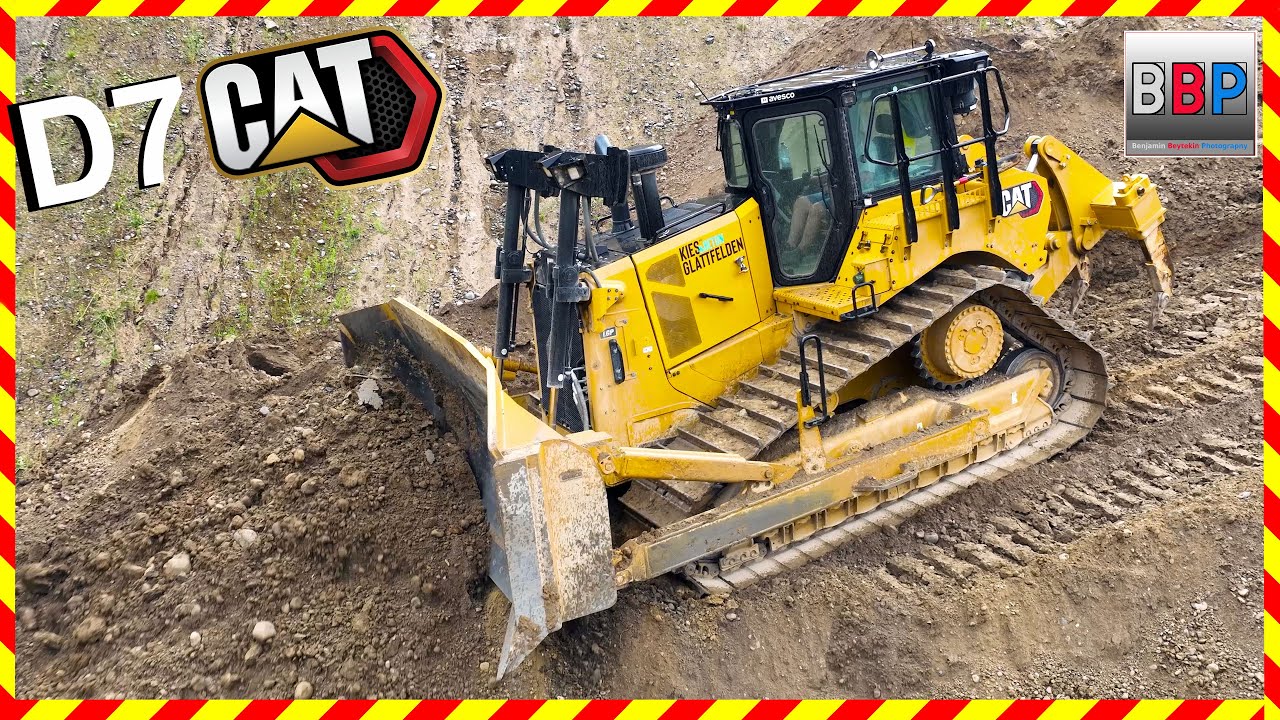 🆕 CAT D7 LGP - Kieswerk Glattfelden, Schweiz, 2025. Teil 2