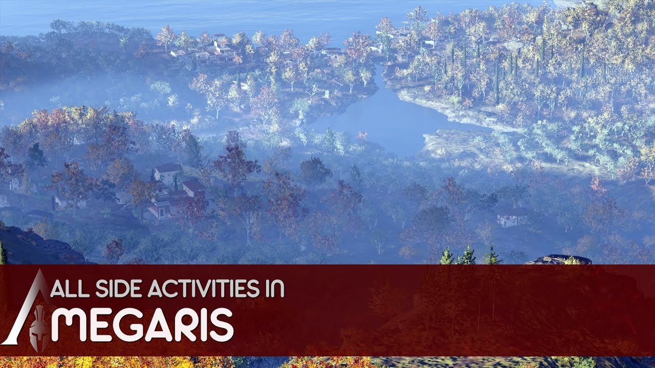 Assassin's Creed Odyssey - All side activities in Megaris