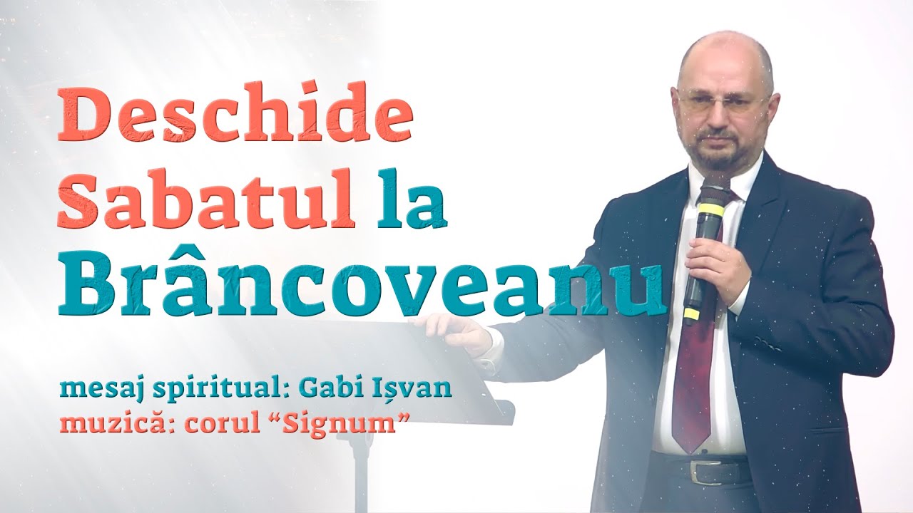 Deschide Sabatul la Br&acirc;ncoveanu 9.12 | Gabi Işvan | Corul Signum | 30.01.2026