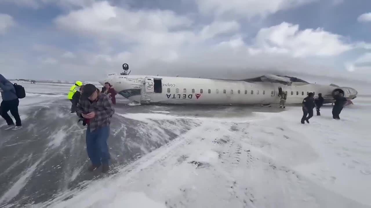 Delta Airlines CEO discusses Toronto plane crash